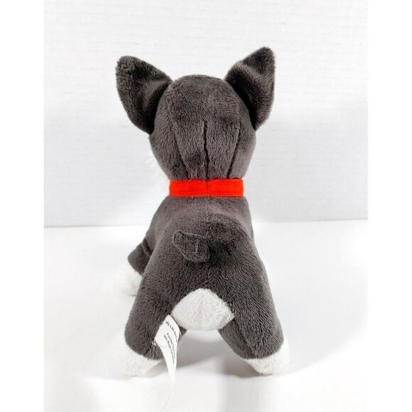 Walmart My Life As Gray Schnauzer Puppy Plush Terrier Dog Stuffed Animal  6" - Picture 3 of 4